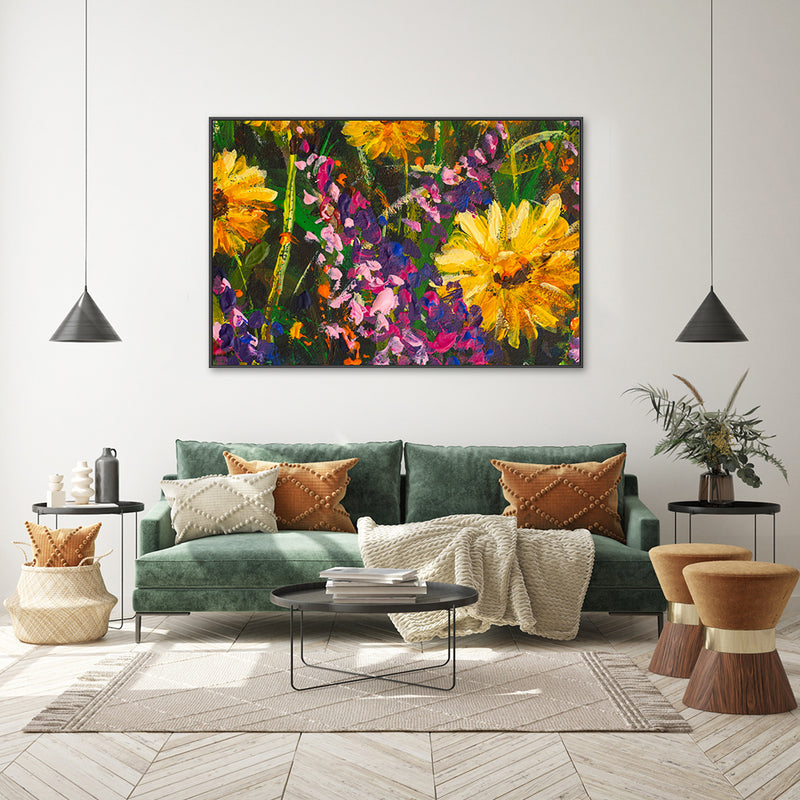 Fresh As A Daisy, Hand-Painted Canvas