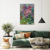 Floral Dreams, Hand-Painted Canvas
