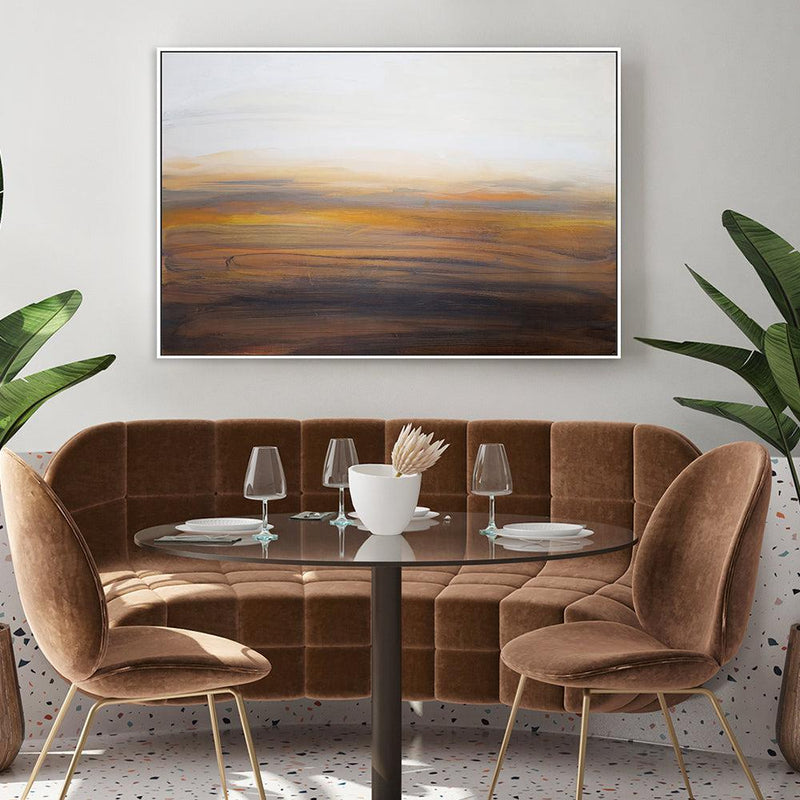 Desert Storm , Hand-painted Canvas