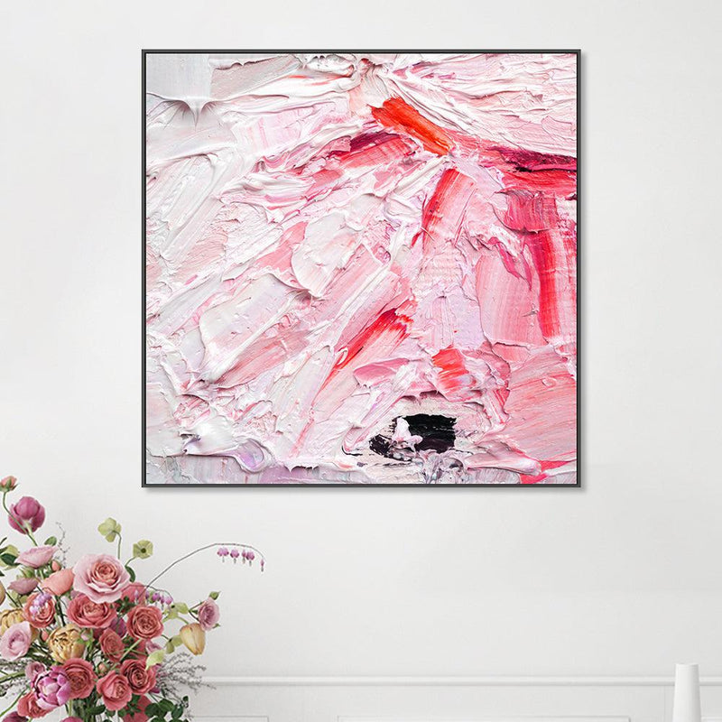Made Me Blush , Hand-painted Canvas