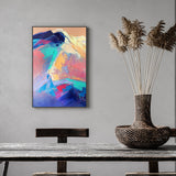 Peaks of Pastel, Style A, Hand-Painted Canvas