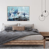 Frozen Time , Hand-painted Canvas