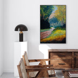 Follow The Path , Hand-painted Canvas