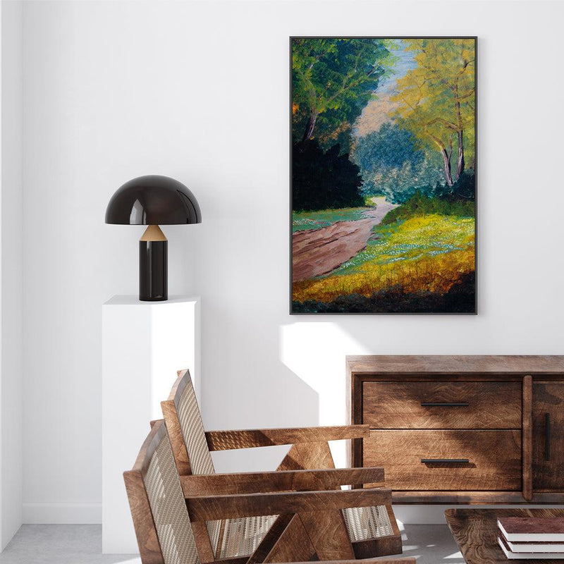 Follow The Path , Hand-painted Canvas