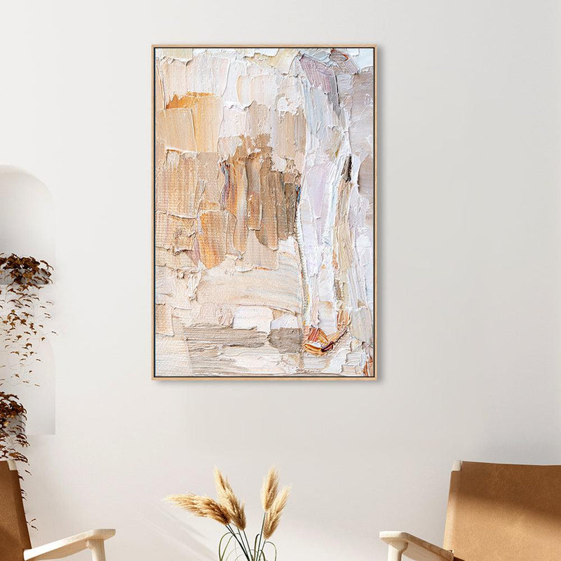 Shades of Nude , Hand-painted Canvas