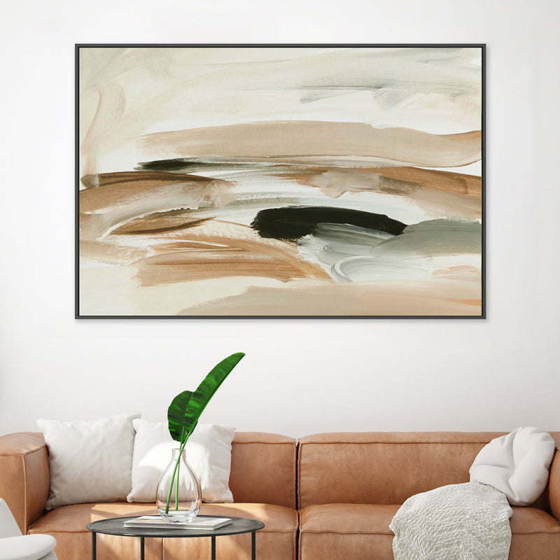 Neutral Attraction , Hand-painted Canvas