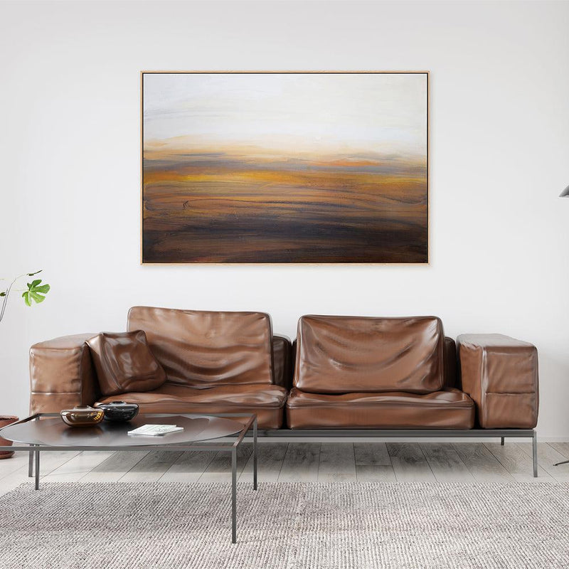 Desert Storm , Hand-painted Canvas