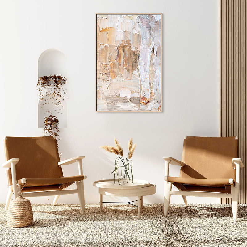 Shades of Nude , Hand-painted Canvas