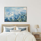 Mountain Peak  , Hand-painted Canvas