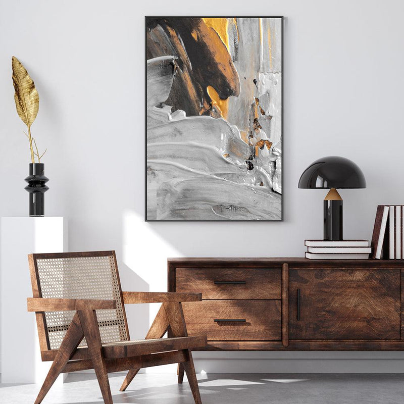 Metalics, Style C , Hand-painted Canvas