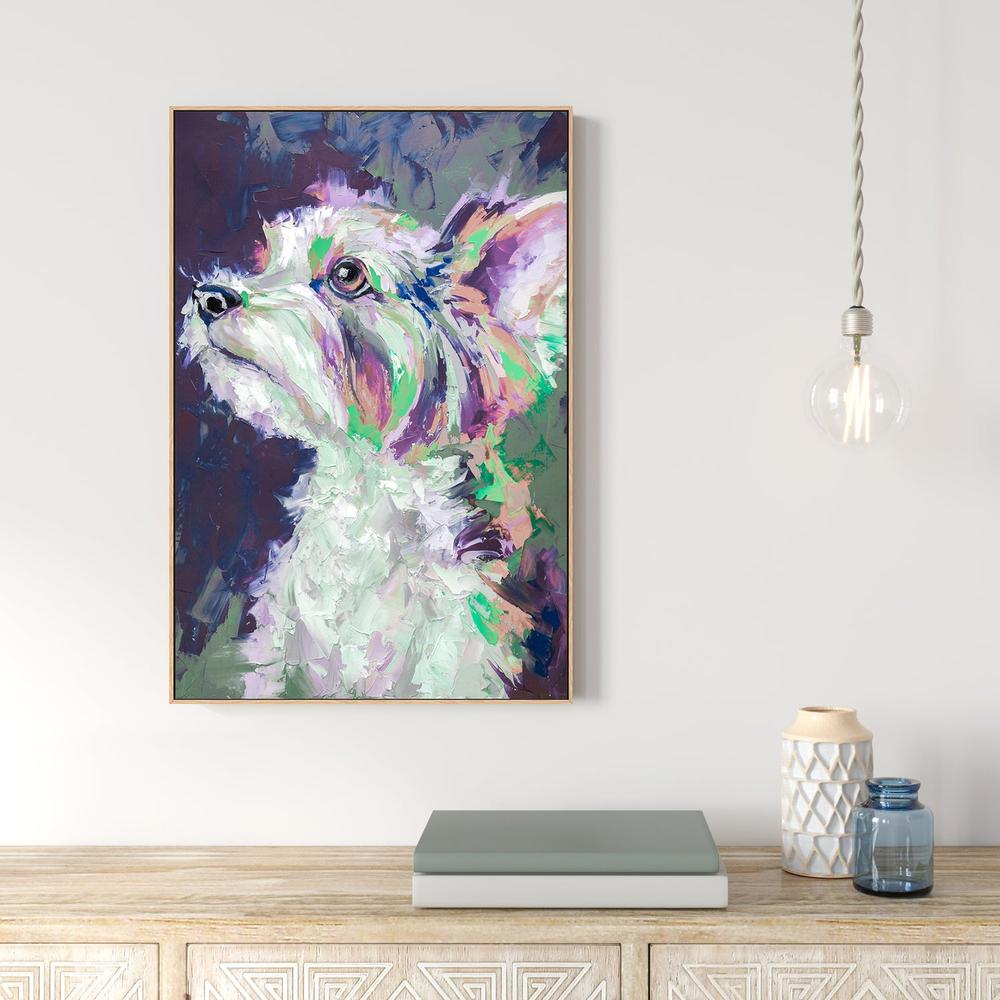 Buddy's Rendezvous, Syle B, Hand-Painted Canvas