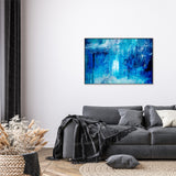 The Blues, Style D, Hand-Painted Canvas