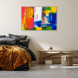 Multicoloured Madness, Style E, Hand-Painted Canvas