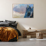 Mountain Peak , Hand-painted Canvas