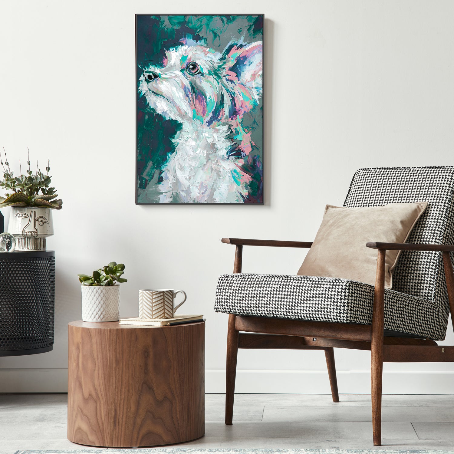 Buddy's Rendezvous, Style C, Hand-Painted Canvas