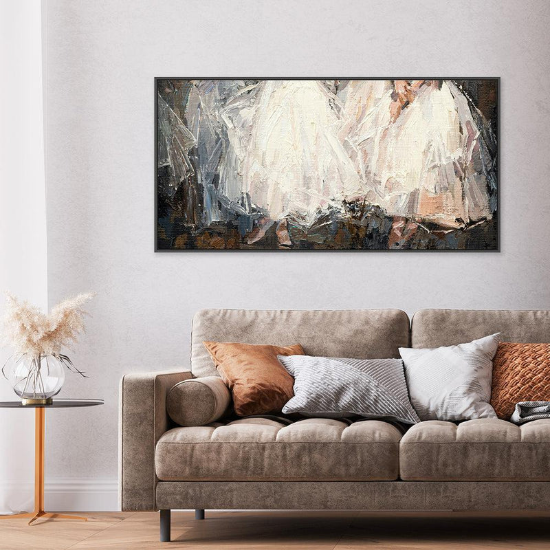 Dancing , Hand-painted Canvas