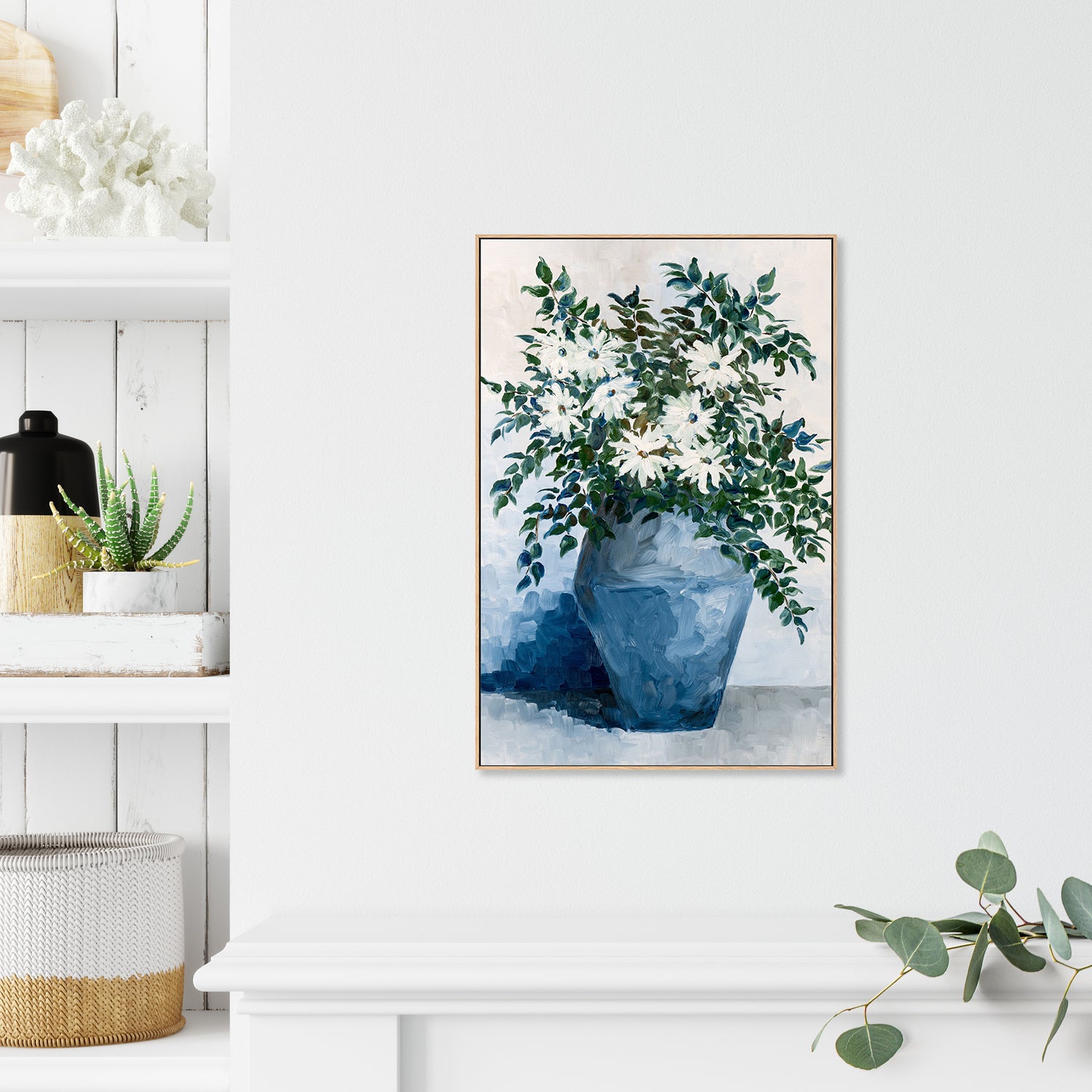 Cool, Calm and Collected, Hand-Painted Canvas