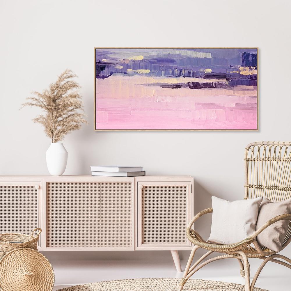 Strokes of Femininity, Style A, Hand-Painted Canvas