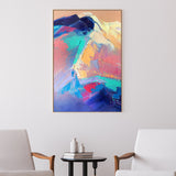 Peaks of Pastel, Style A, Hand-Painted Canvas