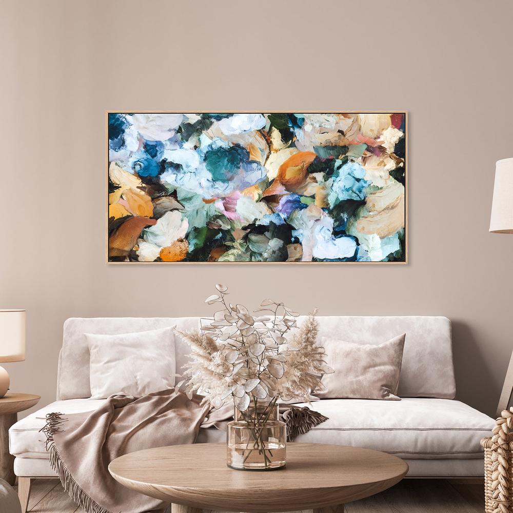Petals In The Wind, Hand-Painted Canvas