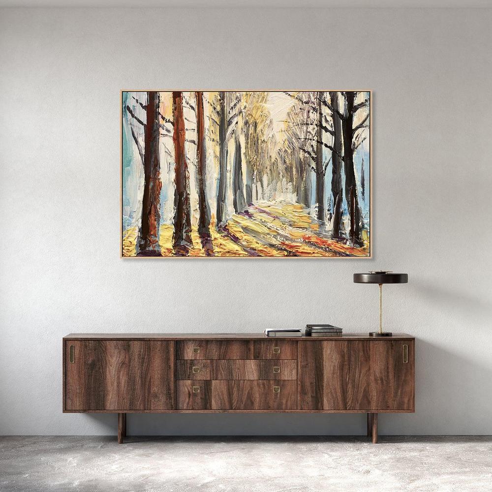 Shadows Forest  , Hand-painted Canvas
