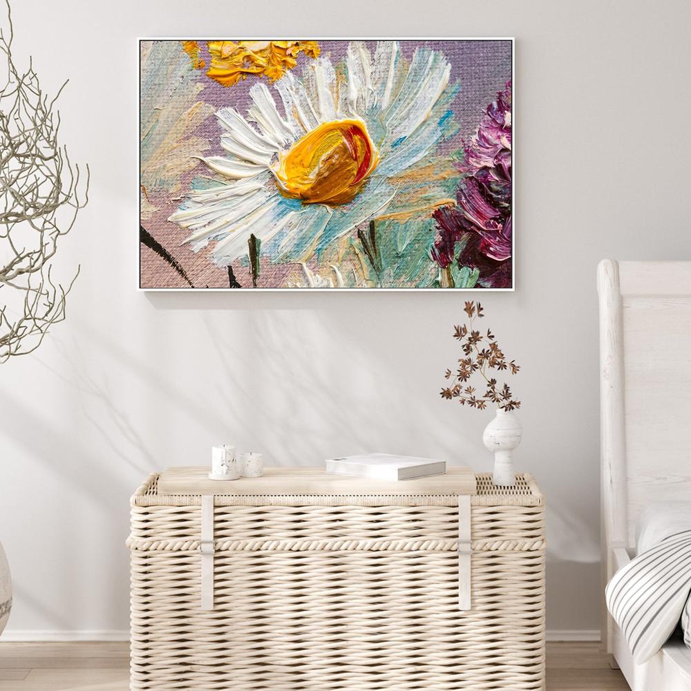 Dashing Daisy, Hand-Painted Canvas