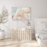 Feminine Touch , Hand-painted Canvas