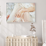 Feminine Touch , Hand-painted Canvas