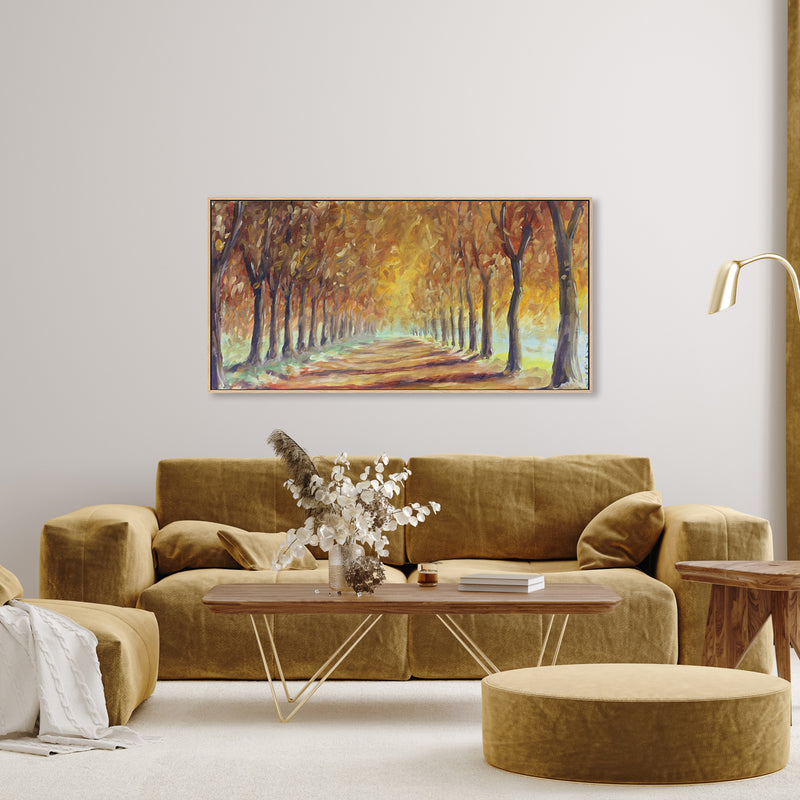 Autumn Welcome, Hand-Painted Canvas