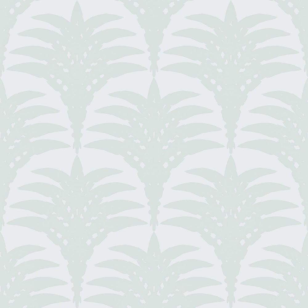 Mint Arched Palms Wallpaper