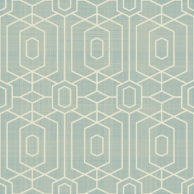 Mint Geometric Pattern-wallpaper-eco-friendly-easy-removal-GIOIA-WALL-ART