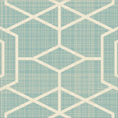 Mint Geometric Pattern Wallpaper Eco-friendly Peel & Stick removable