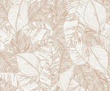 Neutral Palm Leaves-wallpaper-eco-friendly-easy-removal-GIOIA-WALL-ART