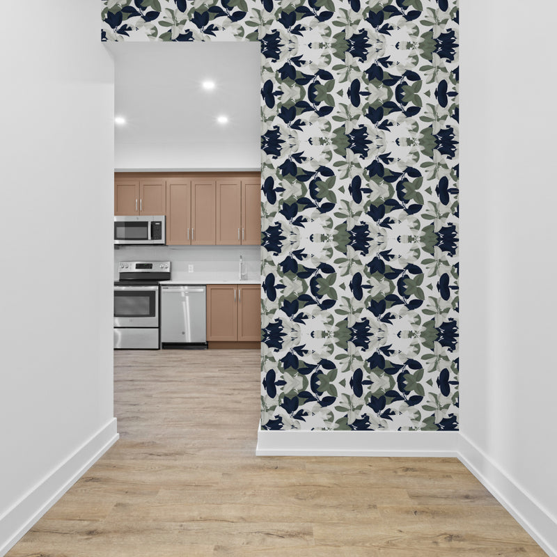 Sage and Ink Botanics-wallpaper-eco-friendly-easy-removal-GIOIA-WALL-ART