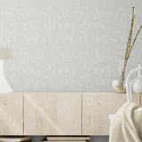 Beige Overlaps-wallpaper-eco-friendly-easy-removal-GIOIA-WALL-ART
