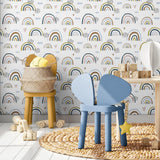 Over The Rainbow-wallpaper-eco-friendly-easy-removal-GIOIA-WALL-ART