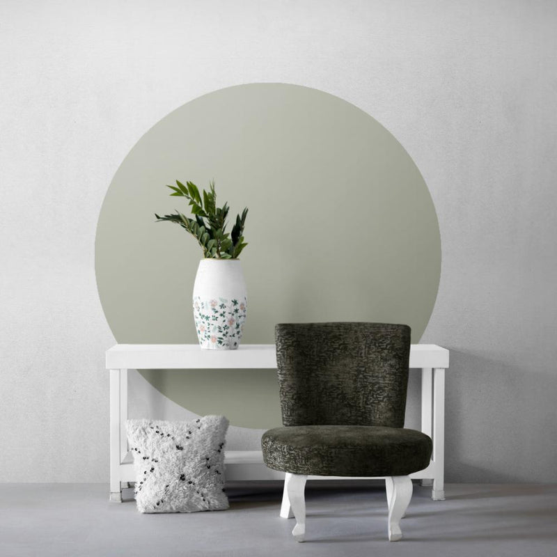Pastel Green, Full-Moon, Wall Decal-Framed-Canvas-Print-Poster-Gioia Wall Art