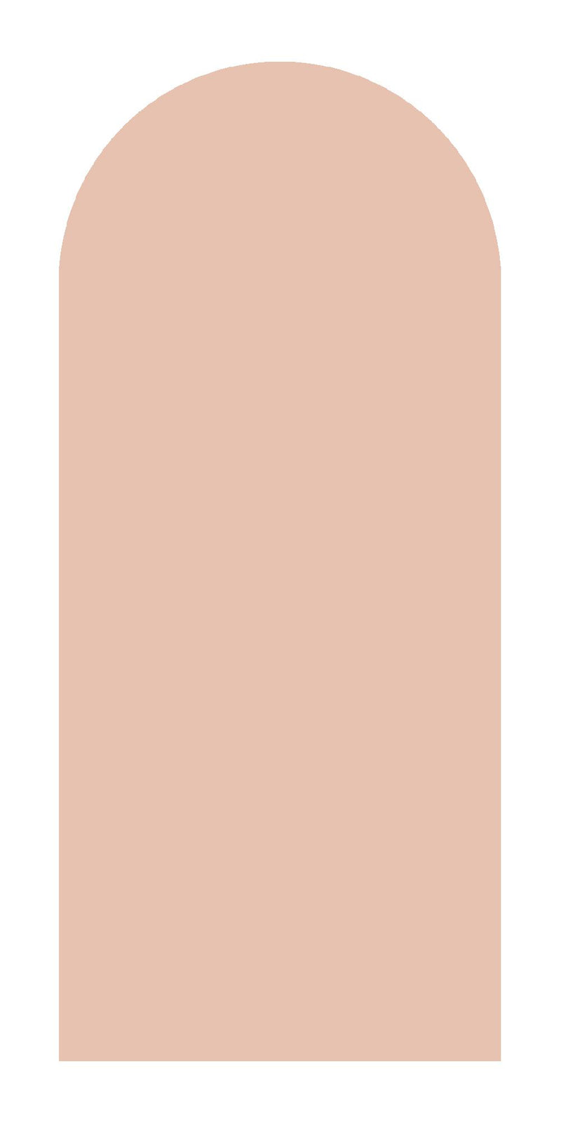 Peach, Arch Door Wall Decal-Framed-Canvas-Print-Poster-Gioia Wall Art