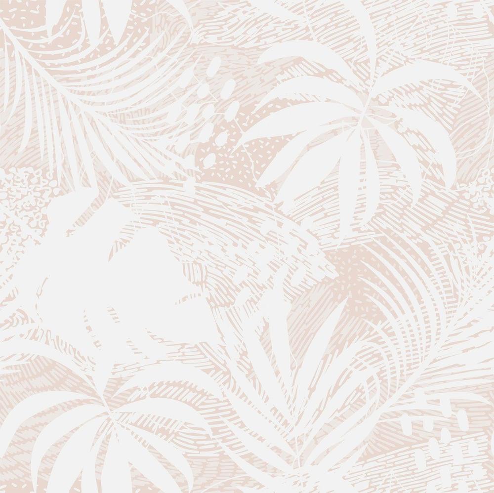 Peach Palms Wallpaper