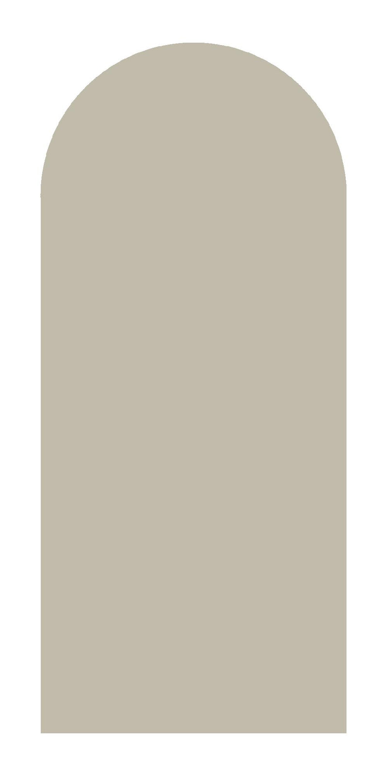Pearl Grey, Arch Door Wall Decal-Framed-Canvas-Print-Poster-Gioia Wall Art