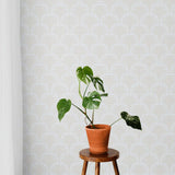 Sand Arched Palms Wallpaper