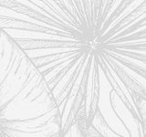 Soft Tone Sketched Botanicals Wallpaper