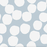 White Dots On Powder Blue  Wallpaper
