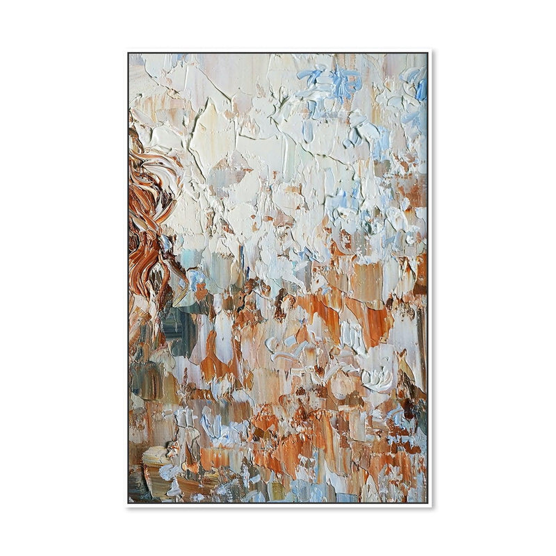 Peachy Days , Hand-painted Canvas