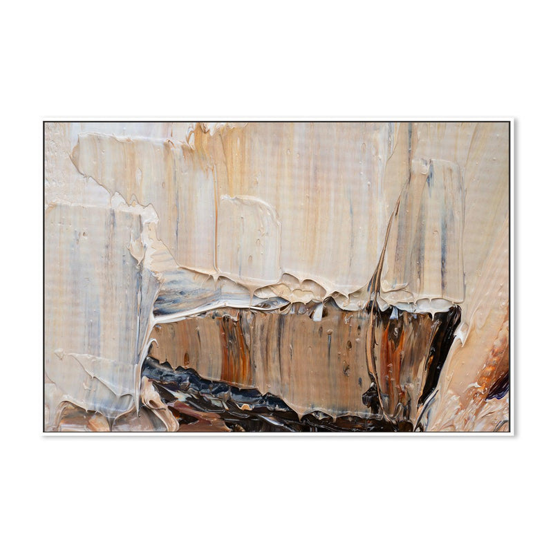 Melting Neutrals , Hand-painted Canvas