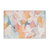 Daisy Abstract , Hand-painted Canvas