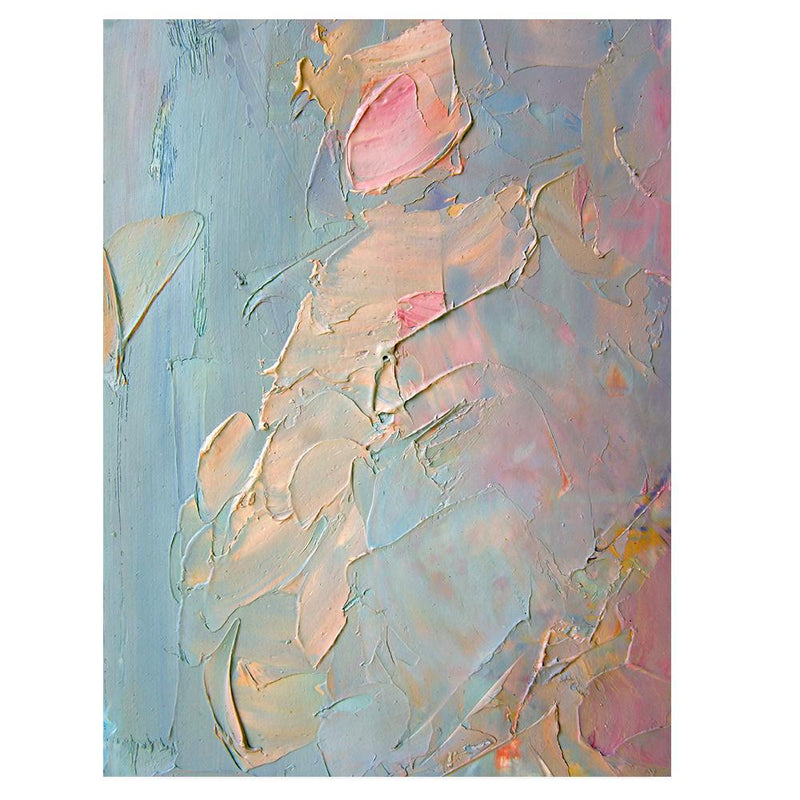 Fairy Floss, Hand-painted Canvas-Framed-Canvas-Print-Poster-Gioia Wall Art