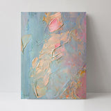 Fairy Floss, Hand-painted Canvas-Framed-Canvas-Print-Poster-Gioia Wall Art
