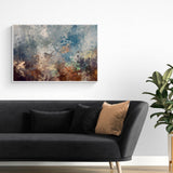 Frosted Views, Hand-painted Canvas-Framed-Canvas-Print-Poster-Gioia Wall Art