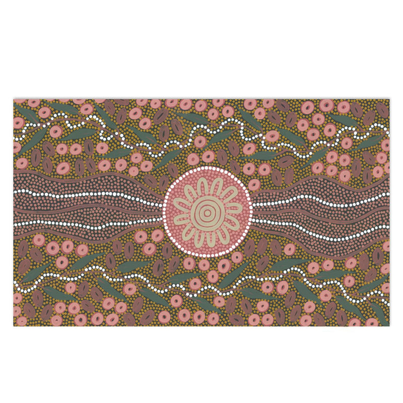 My Country, Original Indigenous Hand-Painted Canvas-Gioia-Prints-Framed-Canvas-Poster-GIOIA-WALL-ART